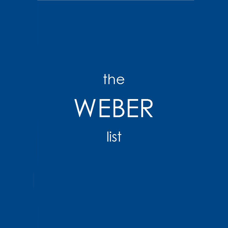 The Weber List